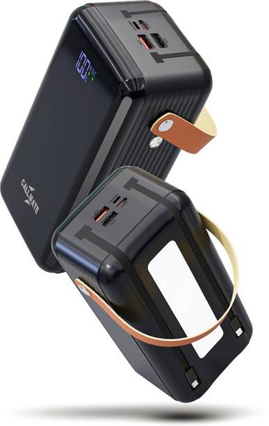 Callmate 60000 mAh 23 W Power Bank (Black, Lithium Polymer, Quick