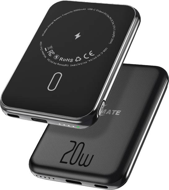 Callmate 5000 mAh 20 W Wireless Power Bank
