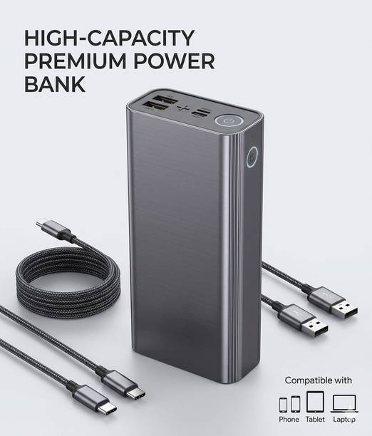 FAHIG 55000 mAh 22.5 W Compact Pocket Size Power Bank