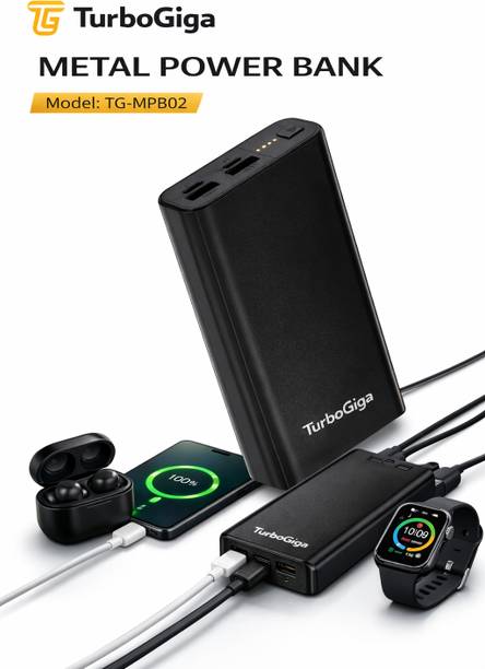 TURBOGIGA 37500 mAh 18 W With MagSafe Ultra Compact Pocket Size Power Bank