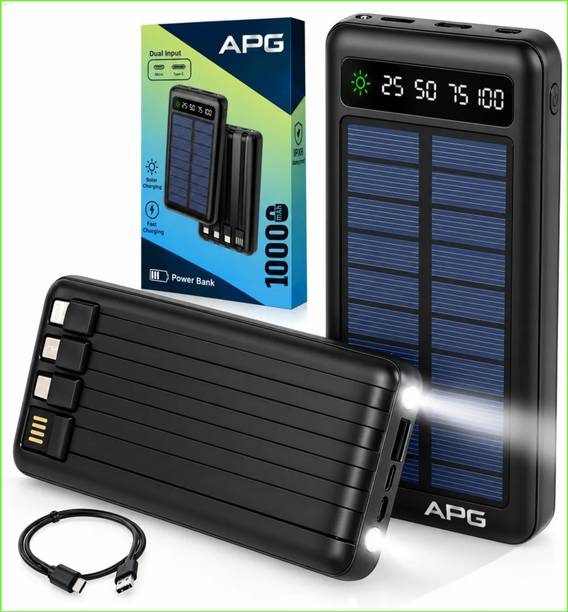APG 10000 mAh 12 W Slim Pocket Size Power Bank