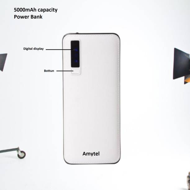AMYTEL 5000 mAh 18 W Slim Power Bank