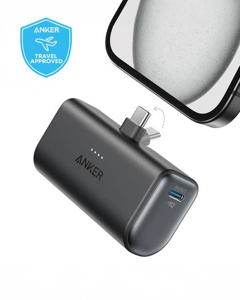 Anker 5000 mAh 22.5 W Wireless Nano Pocket Size Power Bank