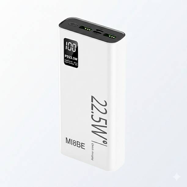 MI8BE 20000 mAh 22.5 W Ultra Compact Pocket Size Power Bank