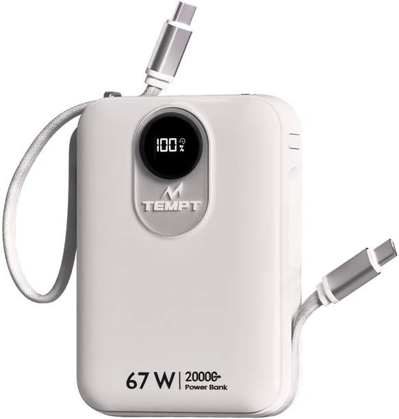TEMPT 20000 mAh 67 W Power Bank