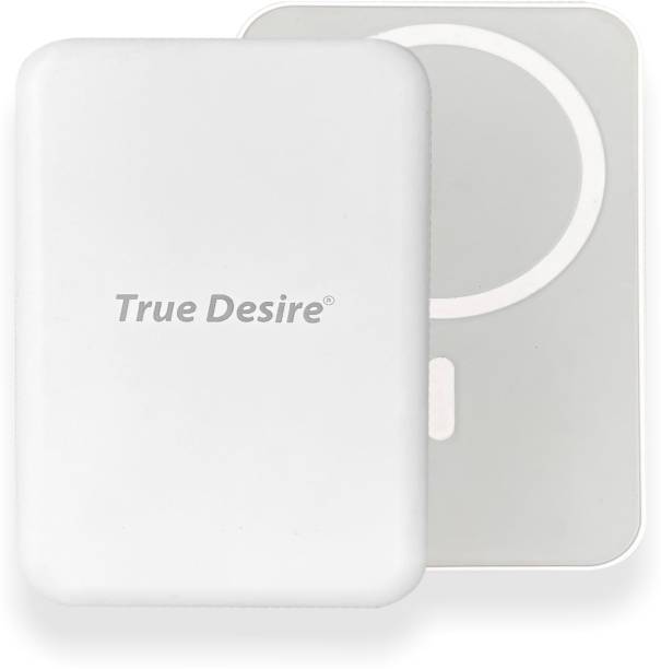 True Desire 10000 mAh 15 W Wireless With MagSafe Compact Pocket Size Power Bank