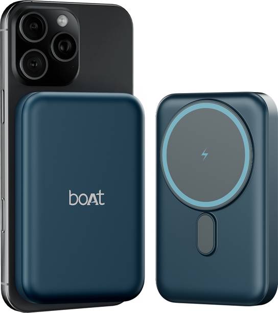 boAt 10000 mAh 22.5 W Wired & Wireless With MagSafe Power Bank
