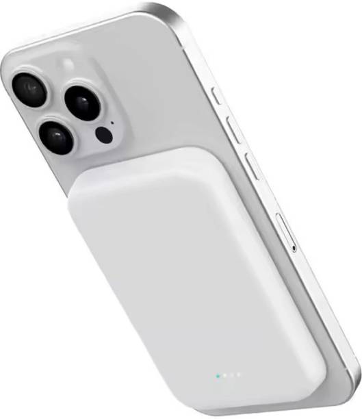SCUBEL 5000 mAh 20 W Wireless With MagSafe Ultra Slim Pocket Size Power Bank
