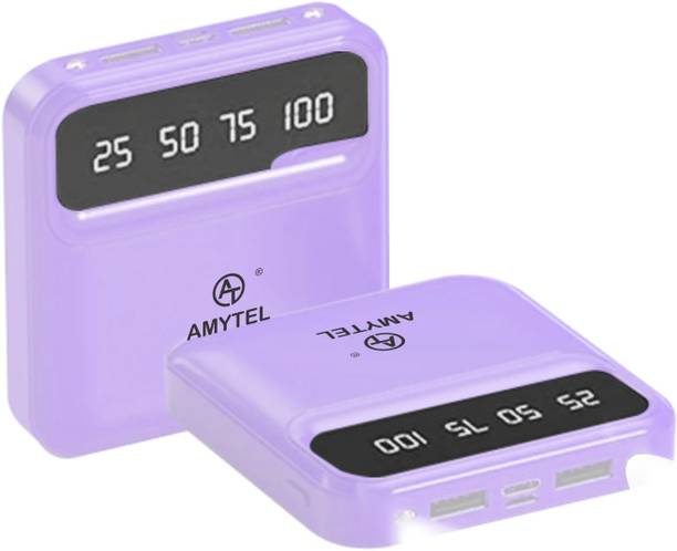 AMYTEL 10000 mAh 18 W Mini Pocket Size Power Bank