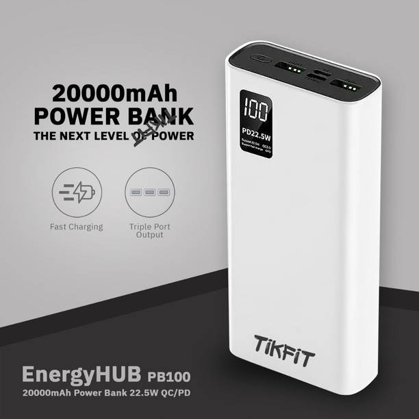 tikfit 20000 mAh 22.5 W With MagSafe Ultra Compact Pocket Size Power Bank