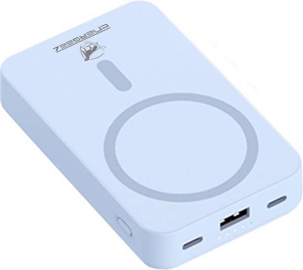 ENERGEEZ 10000 mAh 22.5 W Wireless With MagSafe Mini Pocket Size Power Bank