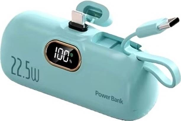 Modorwy 5000 mAh 22.5 W Compact Pocket Size Power Bank