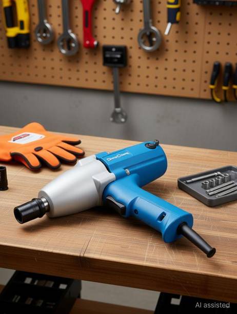 Dongcheng DPB 12 HEAVY DUTY ELECTRIC IMPACT WRENCH 300 WATT POWER & 1800 RPM Power & Hand Tool Kit