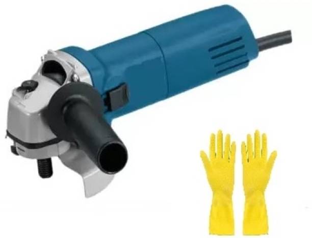 Qutbi tools 100MM POWERFULL ANGLE GRINDER SIMILAR TO BOSCH GWS-6100 100MM POWERFULL ANGLE GRINDER SIMILAR TO GWS-6100 WITH HAND GLOVES Angle Drill