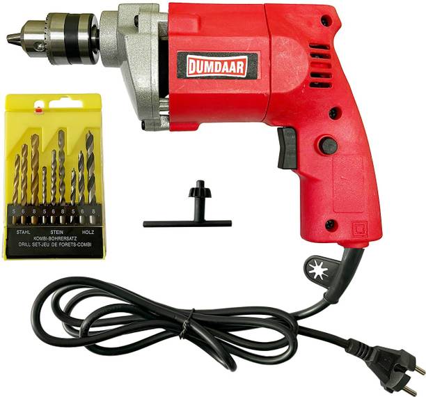 DUMDAAR TR Red 350W 10mm Electric Drill machine 100% Co...