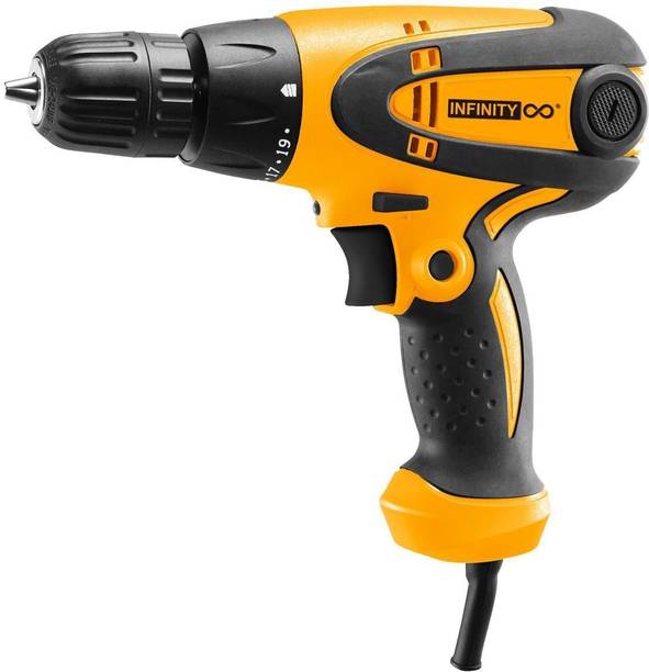 Infinity 10mm Electric Screwdriver 500W Forward & Reverse LED Light INF-SD50010L Pistol Grip Drill