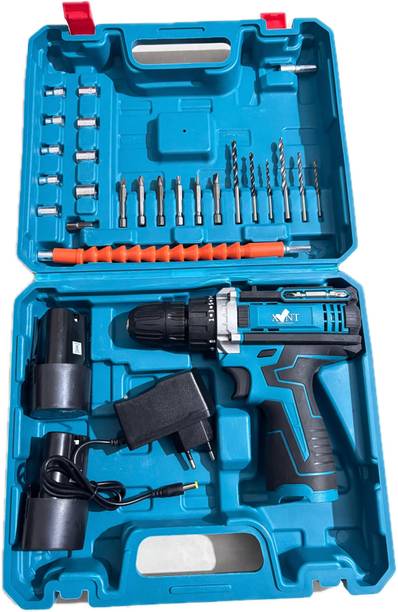 Shiv Enterprise XL 1210 CORDLESS DRILL MACHINE KIT-12V Battery Operated with 2Speed and 25pc Accessories Collated Screw Gun