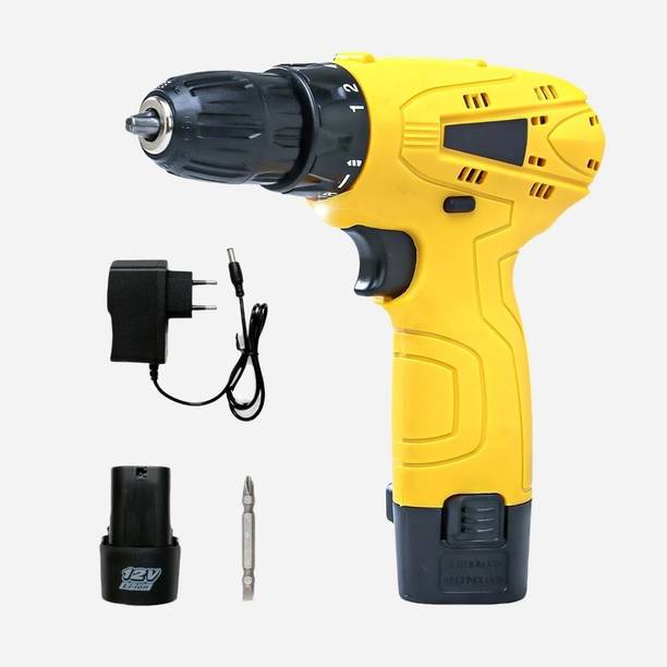 M-TREX CORDLESS IMPACT DRILL 25NM TORQUE 12V LI-ION BATTERY & CHARGER FX-CD-12 Collated Screw Gun