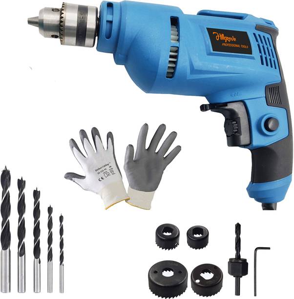 Hillgrove HGCM1099M3 700W Power Drill Machine with 5Pcs...
