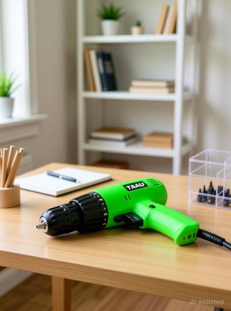 TAAJ Electric Screw Driver Cum Drill (10mm) Drywall Screw Gun