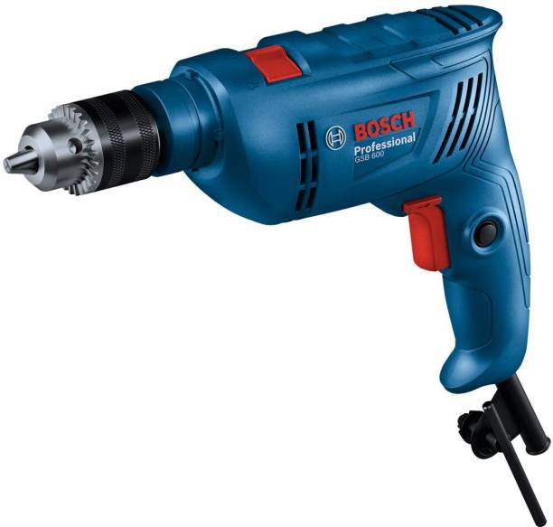 BOSCH GSB 600 Professional Corded Electric Impact Drill, 3,000 rpm, 1.4 Nm Angle Drill