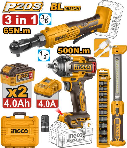 INGCO Power & Hand Tool Kit
