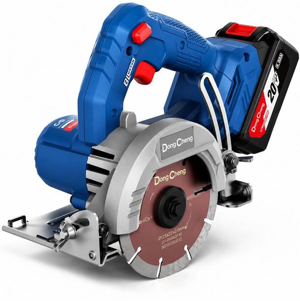 Dongcheng DCZE125 CORDLESS BRUSHLESS MARBLE CUTTER 20V MAX LI-ION BATTERY & CHARGER Power & Hand Tool Kit