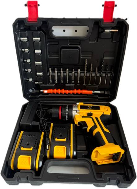 M-TREX FLYMAX CORDLESS DRILL KIT SET 21V LI-ION BATTERY,25NM MAX TORQUE & CHARGER FX-CD-21V Collated Screw Gun