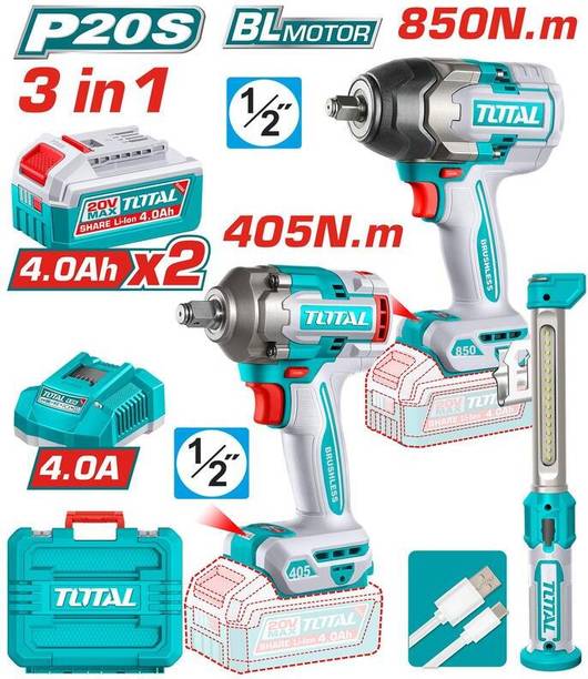TOTAL TOSLI260285 Power & Hand Tool Kit