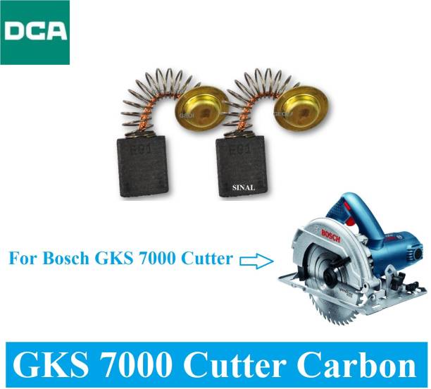 SINAL Carbon Brush Set (DCA Make) For Bosch Circular Saw Model GKS 7000 (CR110) Power &amp; Hand Tool Kit