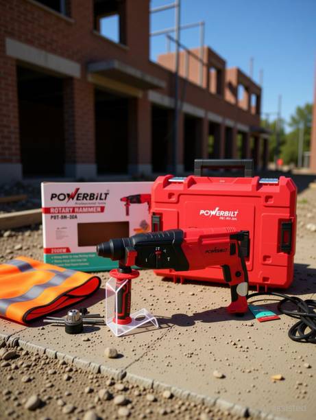 MTREX ROTARY HAMMER DRILL MACHINE 30MM DRILL 2500 WATT DRILL MACHINE Power & Hand Tool Kit