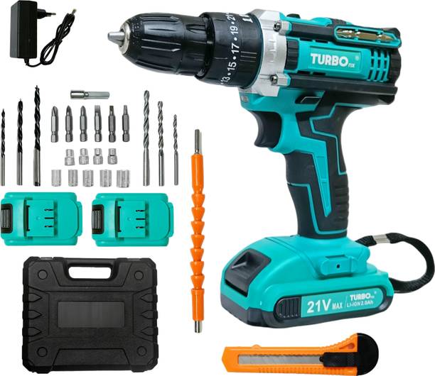 KSP Enterprise TURBO 21V CORDLESS DRILL MACHINE KIT TURBO 21V CORDLESS DRILL MACHINE KIT HID PRO Brushless Dual Speed, 10mm Drywall Screw Gun