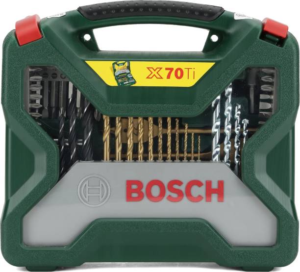 BOSCH Promoline Accessory Set 70Ti &amp; Pliers-Set Hand Tool Kit