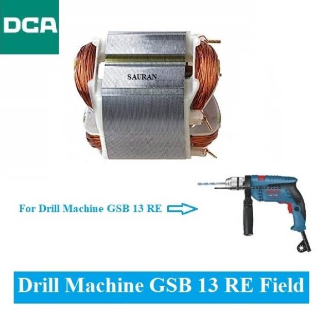 Sauran DCA (Brand) Field Coil For Bosch Drill Machine GSB 13 RE (F25) Power &amp; Hand Tool Kit