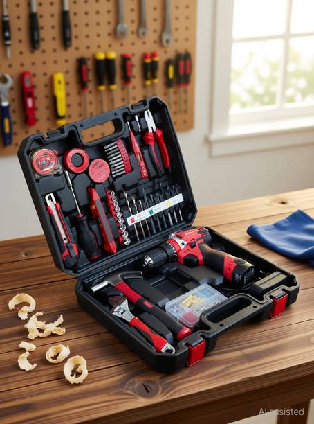 iBELL Professional 12V Cordless Impact Drill Brushless CT12-30,0-1450 RPM, 30Nm Torque Power & Hand Tool Kit