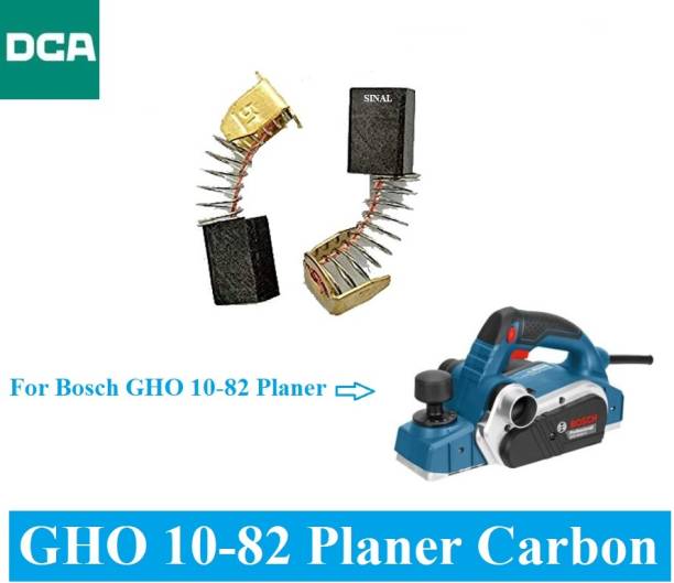 SINAL Carbon Brush Set (DCA Make) For Bosch Planer Model GHO 10-82 (CR107) Power &amp; Hand Tool Kit