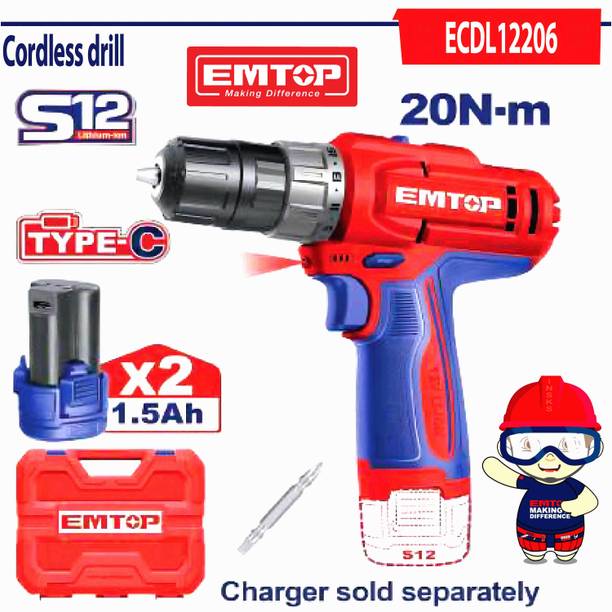 INSKS EMTOP ECDL12206 Power & Hand Tool Kit