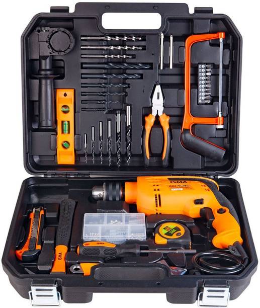 Isma Power & Hand Tool Kit (95 Tools, Multipurpose Set) Power & Hand Tool Kit