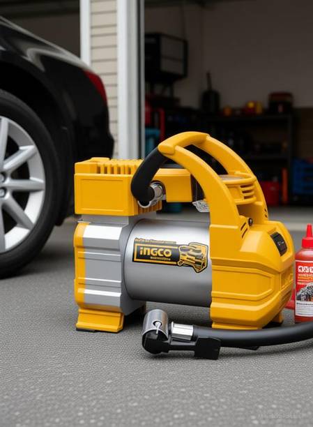 INGCO Auto Air Compressor AAC1408 Power & Hand Tool Kit