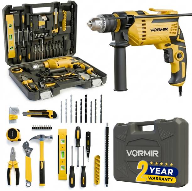 iBELL VR TD13-120 650W Impact Drill Tool Kit,2800RPM,Copper Armature,13mm Chuck Power & Hand Tool Kit