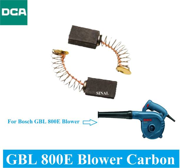 SINAL Carbon Brush Set (DCA Make) For Bosch Blower Model GBL 800E (CR92) Power &amp; Hand Tool Kit