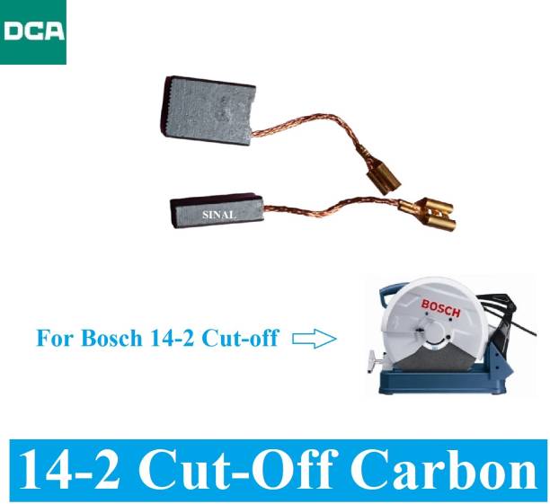 SINAL Carbon Brush Set (DCA Make) For Bosch Cut-Off Model 14-2 (CR80) Power &amp; Hand Tool Kit