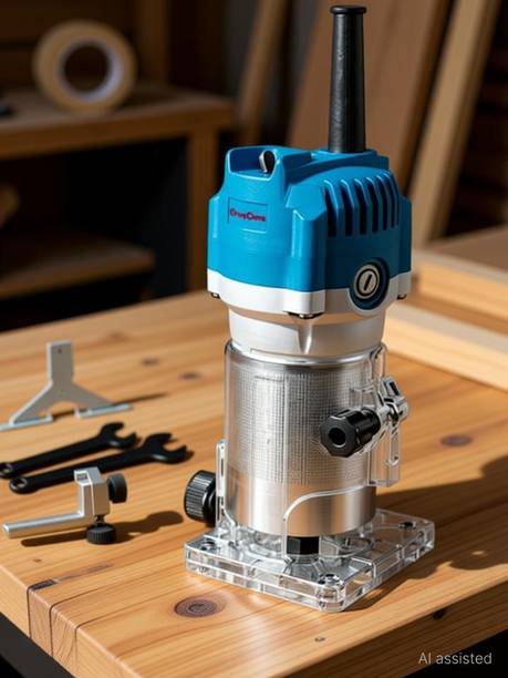 MTREX Dongcheng DMP04-6 6.35mm Milling Cutter Diameter 550W Electric Trimmer Power & Hand Tool Kit