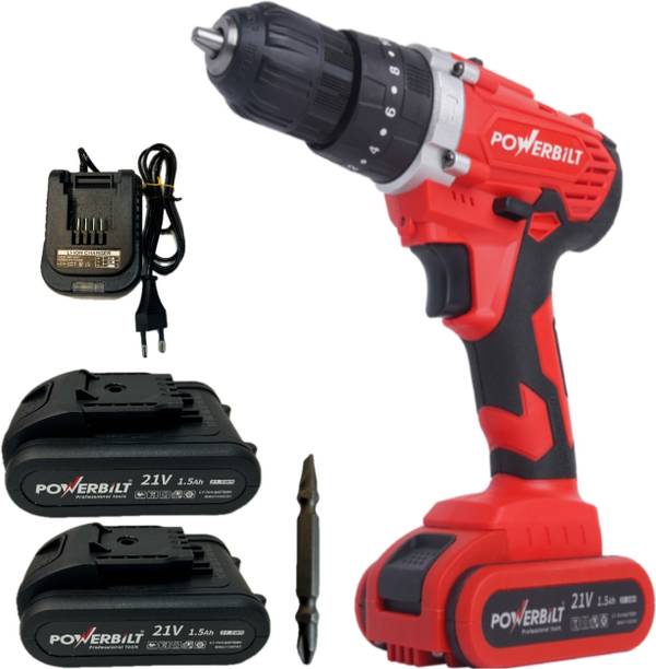 MPT PBT-CL-CID21 CORDLESS IMPACT DRILL 21V LI-ION BATTERY-2 & CHARGER,1500 RPM Collated Screw Gun
