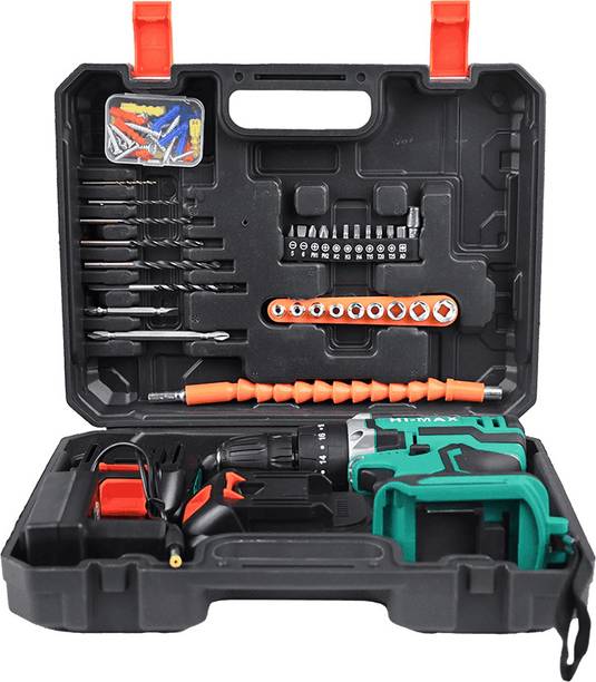Xtra Power Cordless Impact Drill With Tool Kit Set Power & Hand Tool Kit