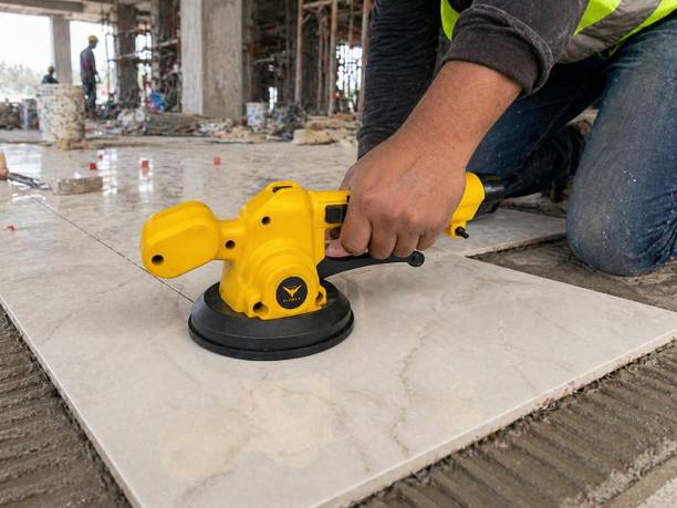 MPT CORDLESS TILE VAIBRATION MACHINE 50KG SUCTION CAPACITY 5500RPM MACHINE Handheld Tile Cutter
