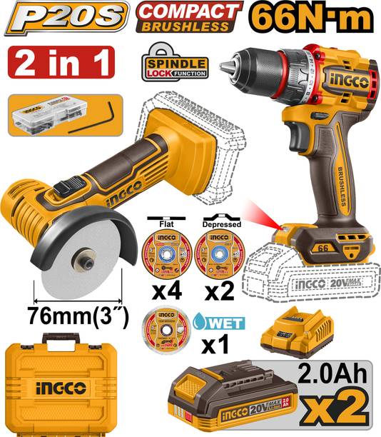 INGCO Power & Hand Tool Kit
