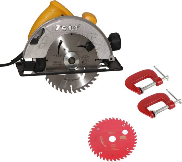 Digital Craft Cutting MachineC7 185mm Electric Circular Saw,2' G Clamp,7' Saw Blade R, Power &amp; Hand Tool Kit