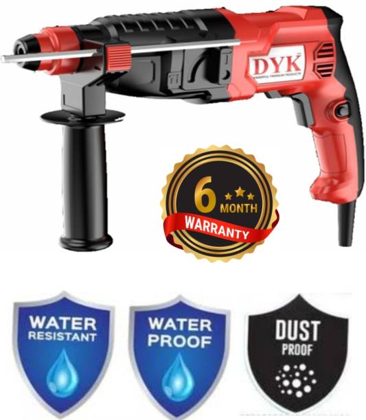 Mayur DYK D2R 20mm HAMMER DRILL MACHINE, 6 Month Warranty WATERPROOF,DUSTPROOF Power &amp; Hand Tool Kit