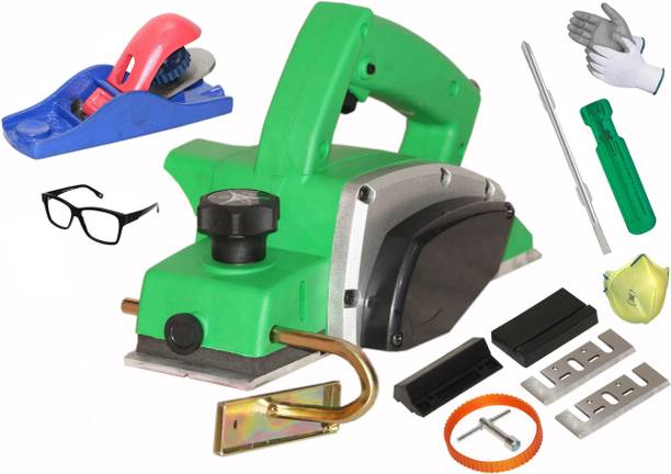 Digital Craft 82mm Electric Planer Machine,6Inch 2 In 1 Screw Driver,5Inch Hand Planer Wood Planer 1400W Machine of Carpentry Electric Planer Woodworking Machine Corded Planer